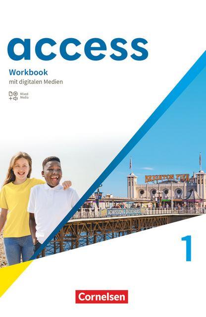 Access - Allgemeine Ausgabe 2022 - Band 1: 5. Schuljahr Workbook - Mit digitalen Medien