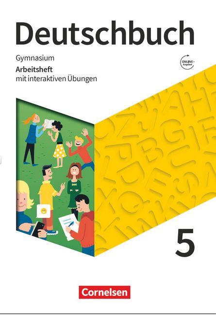 Deutschbuch Gymnasium Arbeitsheft mit interaktiven Übungen online 5. Klasse