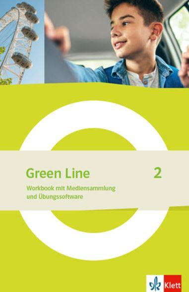 Green Line 2 Workbook mit Mediensammlung und Übungssoftware | Klasse 6