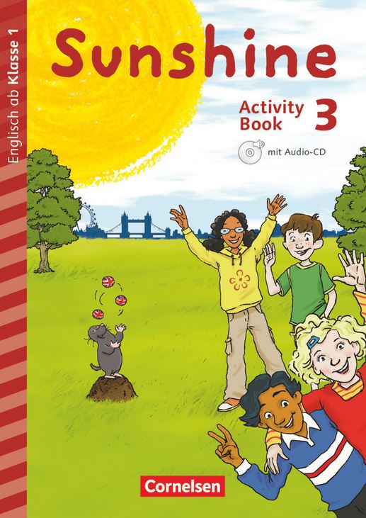 Sunshine Activity Book 3 mit CD, Klasse 3