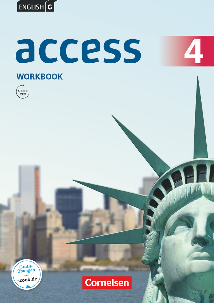 Access 4 Workbook mit Audiomaterialien Klasse 8