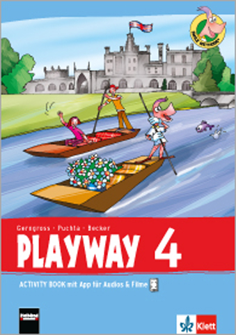 Playway 4. Activity Book mit App für Filme & Audios